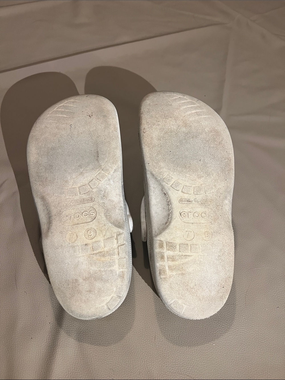 White crocs - Picture 3 of 4